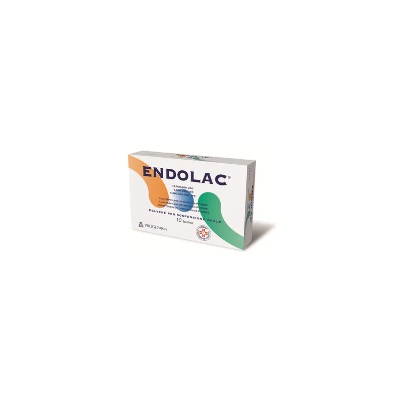 Endolac suspension, oral powder for preparation of oral suspension
