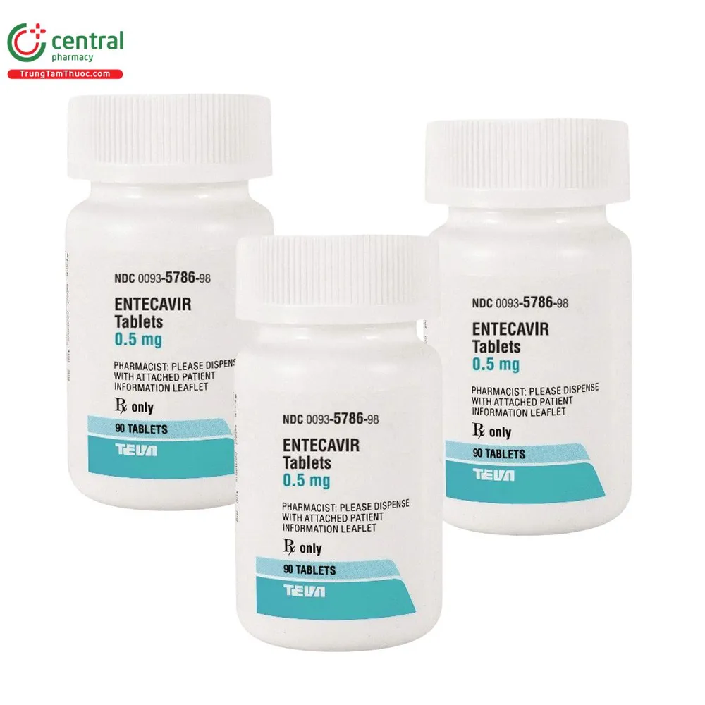 Entecavir Kabi tablets, film-coated