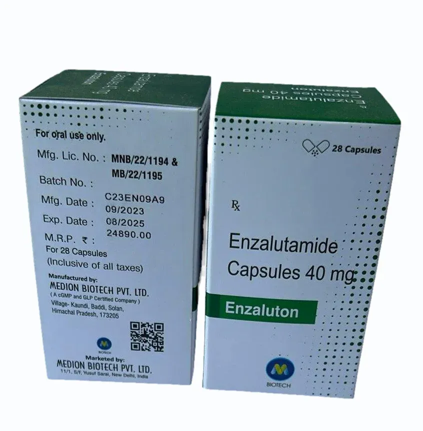Enzalutamide Accord capsules, soft gelatin