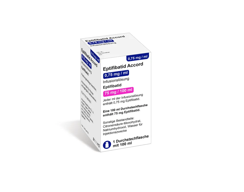 Eptifibatida Accord solución para infusión