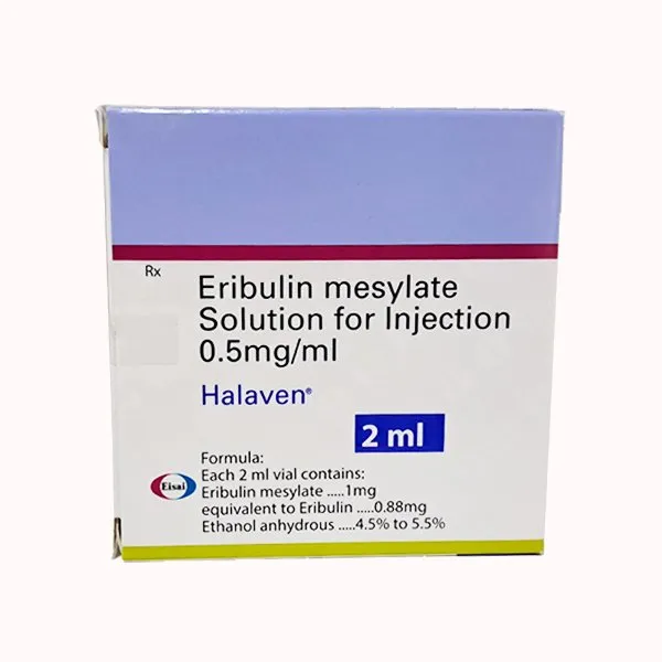 Eribulina Baxter solución para inyección