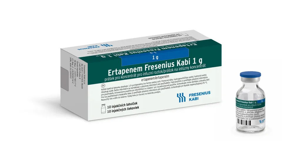 Ertapenem Acs Dobfar polvo para concentrado para solución para perfusión