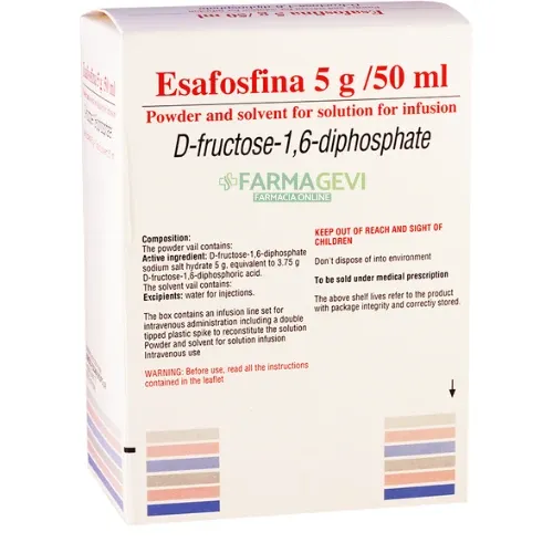 Esafosfina solution for infusion, powder and solvent for preparation