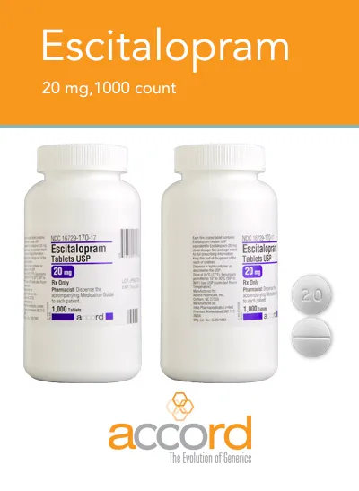 Escitalopram Accord tablets, film-coated