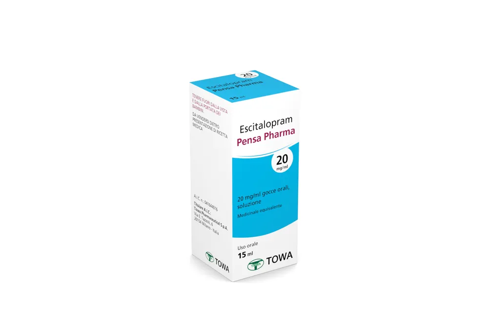 Escitalopram Pensapharma gotas, orales