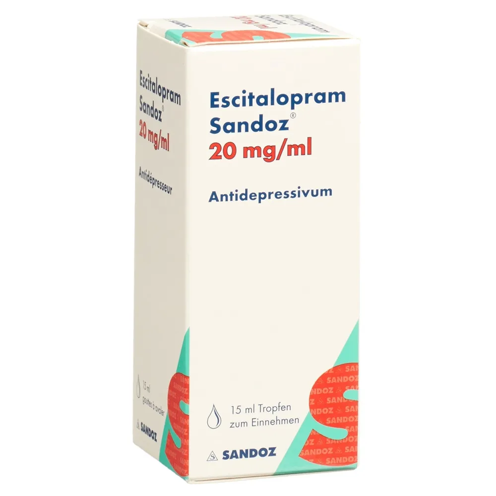 Escitalopram Sandoz GmbH gotas, orales