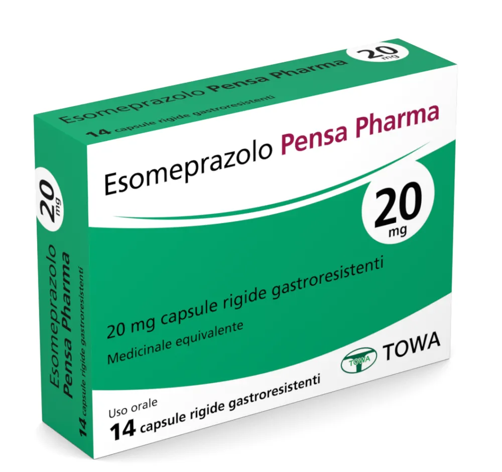 Esomeprazol Pensapharma cápsulas, rígidas gastroresistentes