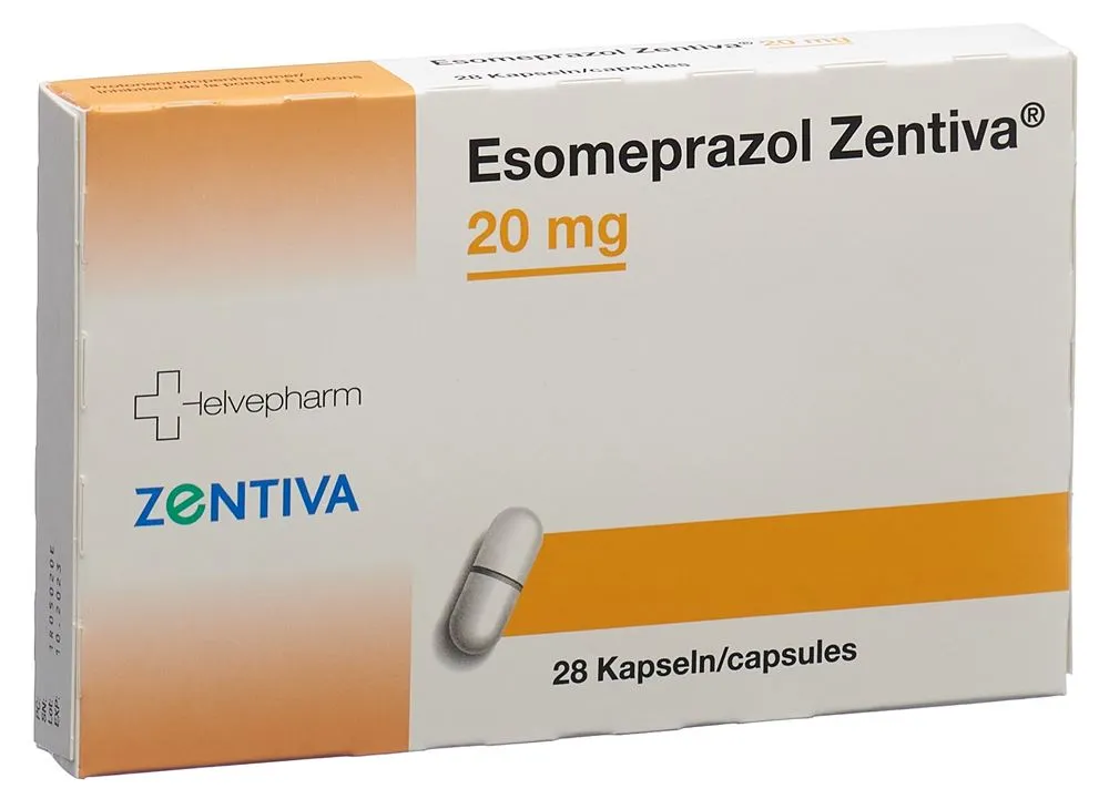 Esomeprazol Zentiva cápsulas, rígidas gastroresistentes