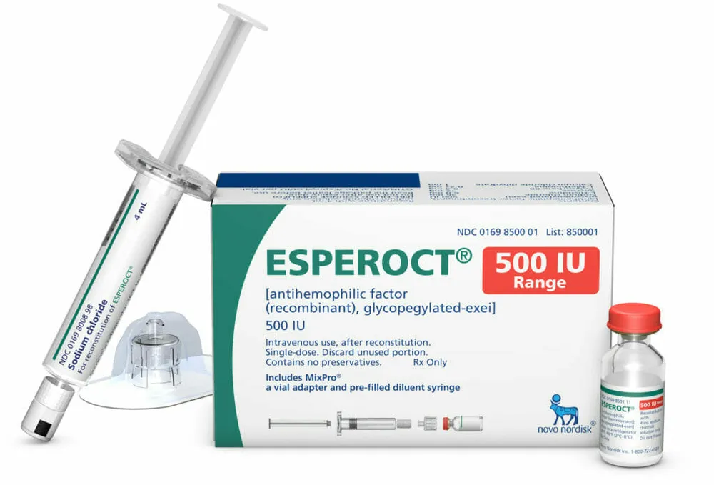 Esperoct solution for injection, powder and solvent
