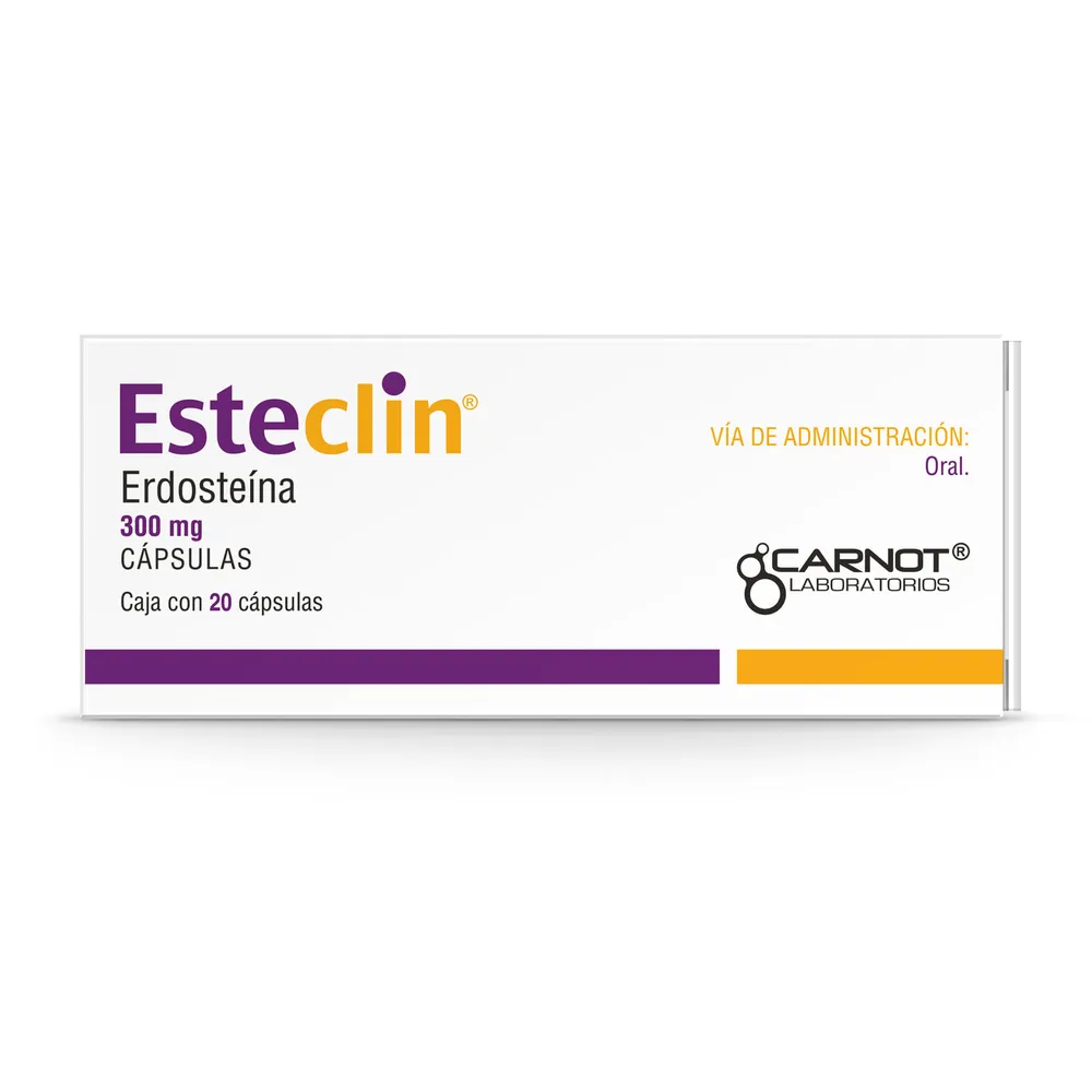Esteclin capsules, hard gelatin