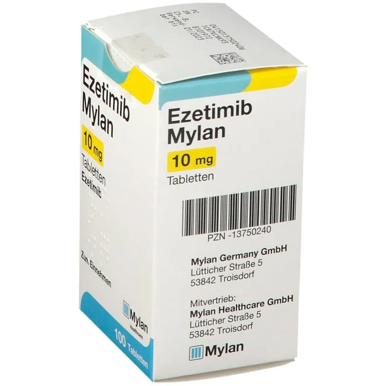 Ezetimibe Mylan tablets