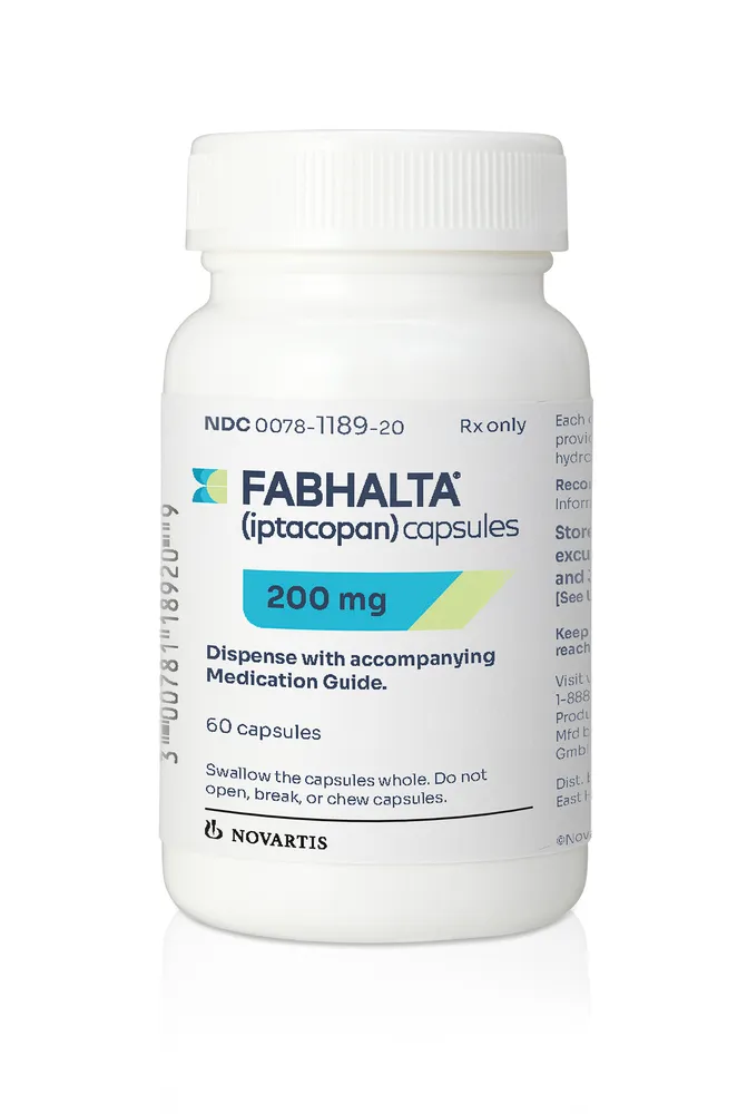 Fabhalta cápsulas, cápsulas duras