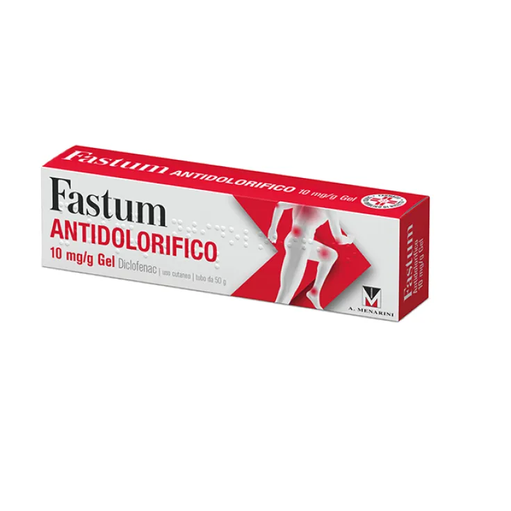 Fastum for pain relief gel