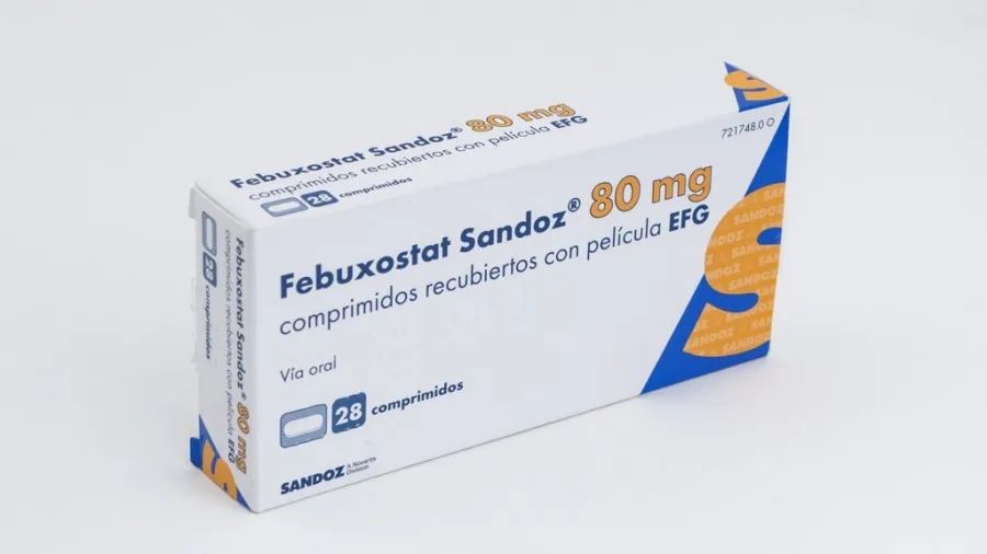 FEBUXOSTAT SANDOZ Compressa rivestita con film