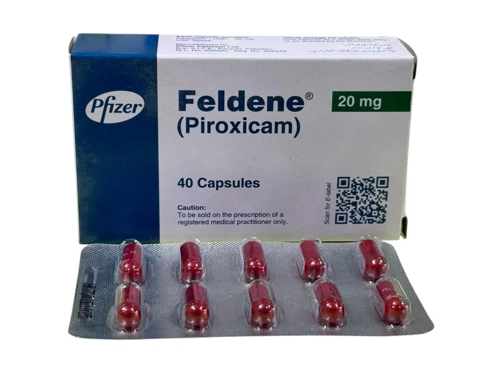 Feldene cápsulas, cápsulas duras