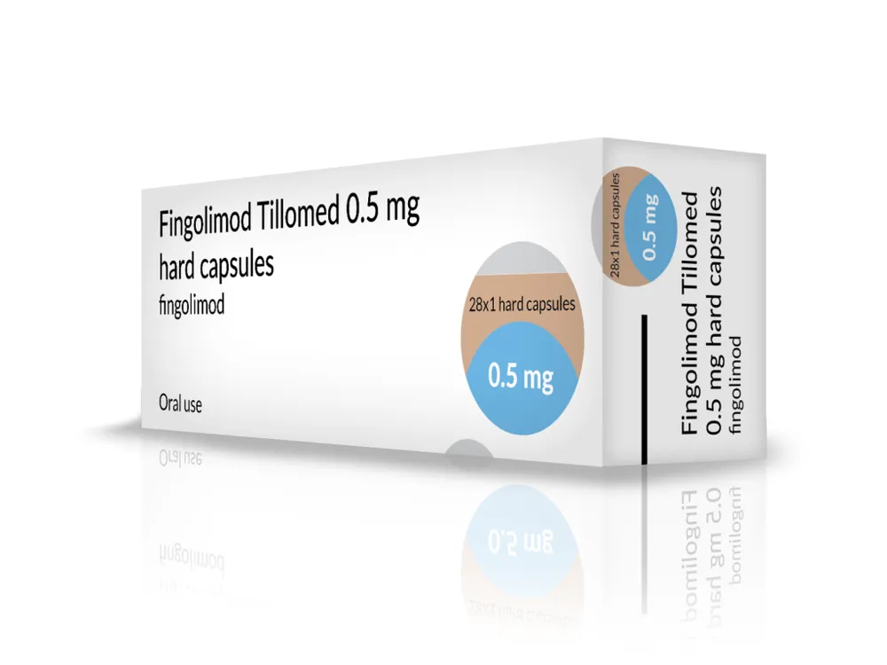 Fingolimod TilloMed capsules, hard gelatin