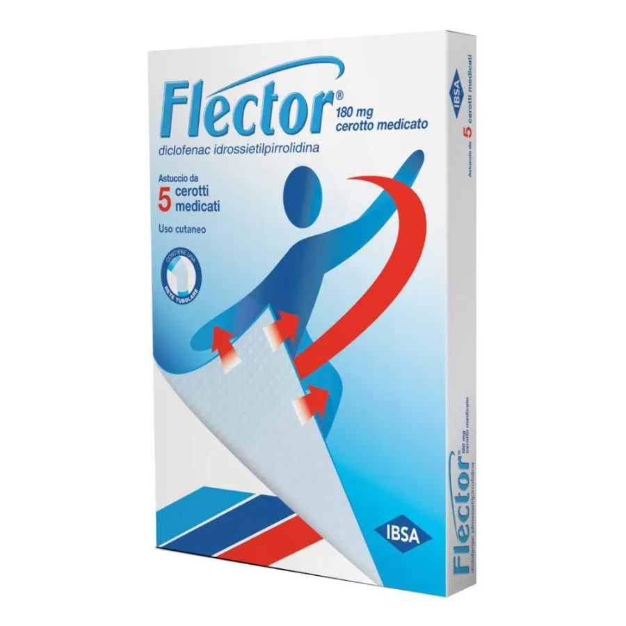 Flector patch, medicated