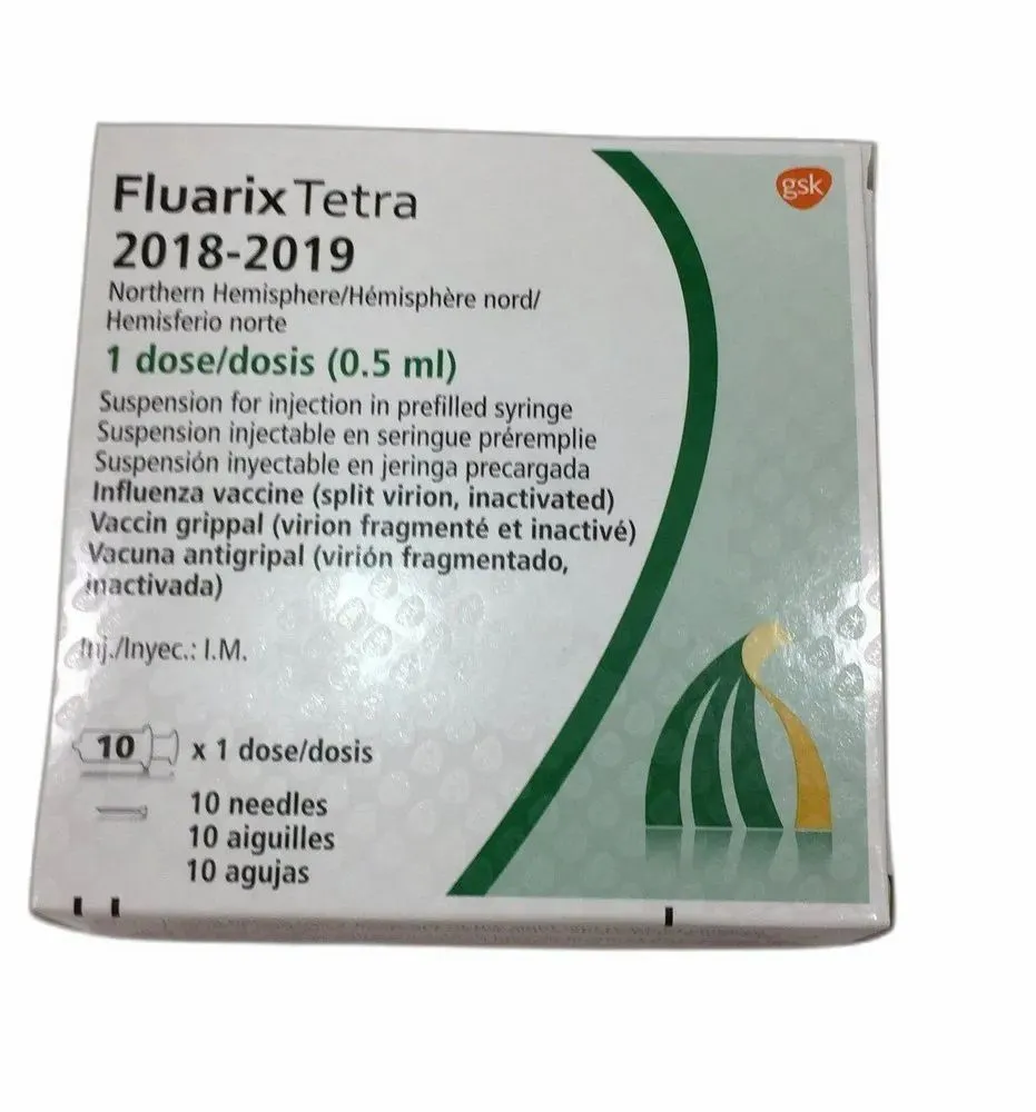 Fluarix suspension for injection, in pre-filled syringe