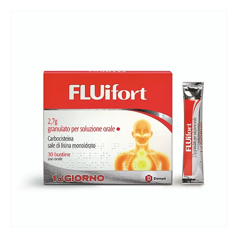 Fluifort granulato, para solución oral