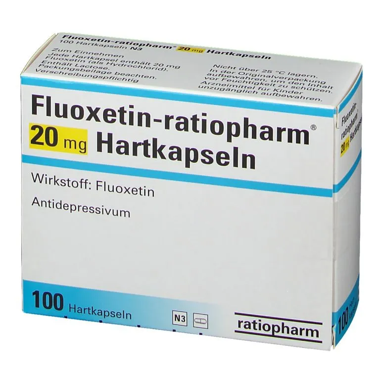 Fluoxetine Ratiopharm tablets, soluble