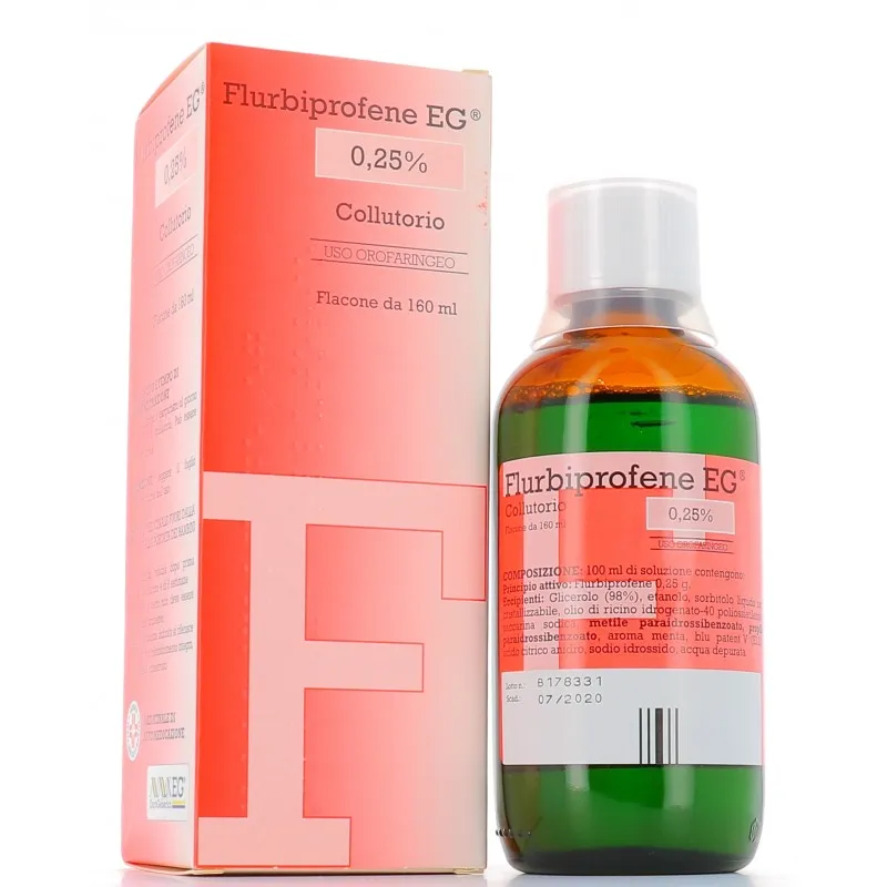 Flurbiprofene Coop solución, bucal