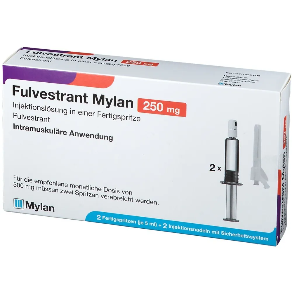 Fulvestrant Mylan solución para inyección en jeringa precargada