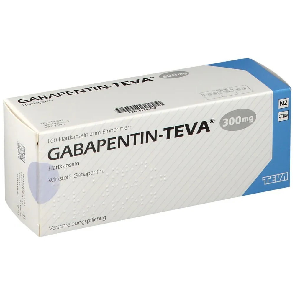 Габапентин Тева капсулы, твёрдые