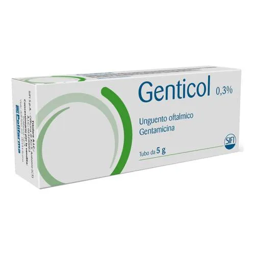 Genticol solution, eye