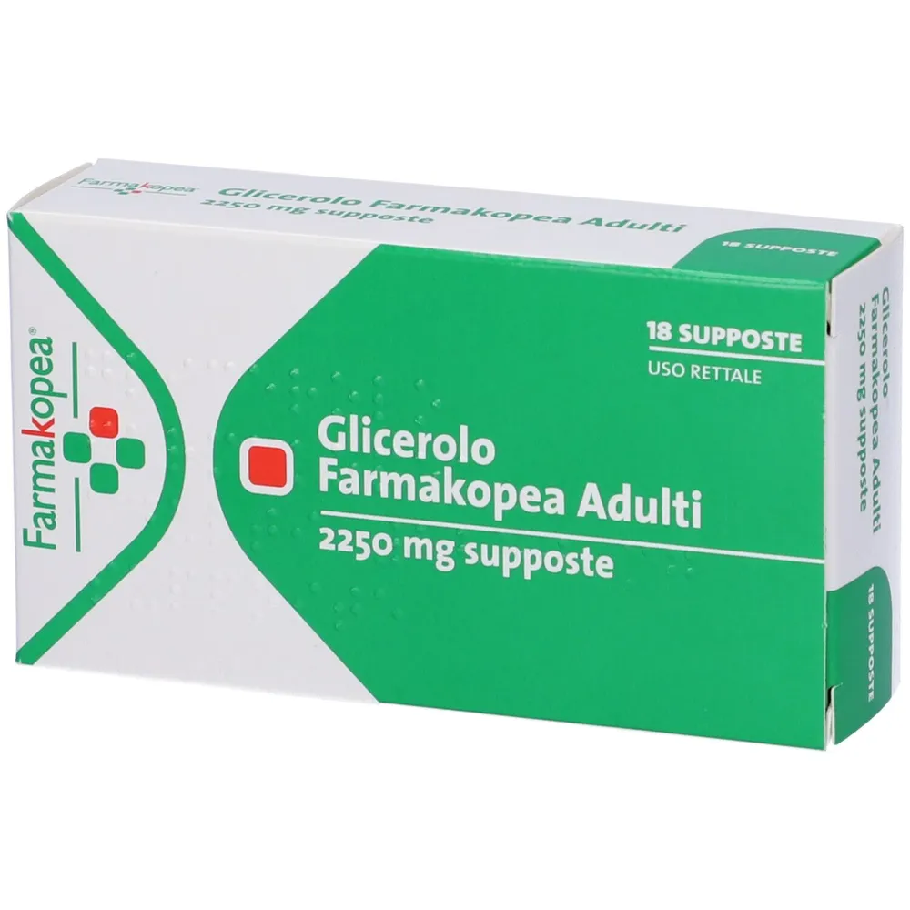 Glicerol Farmakopea supositorios