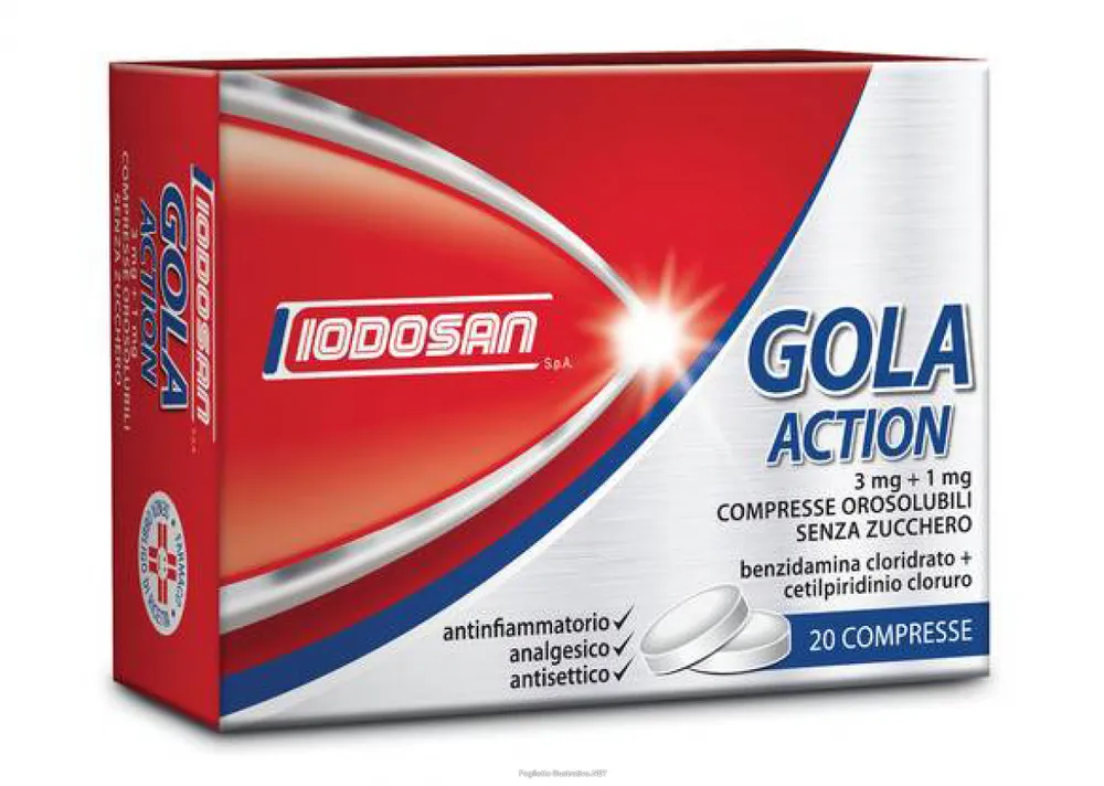 Gola Action comprimidos, orosolubles