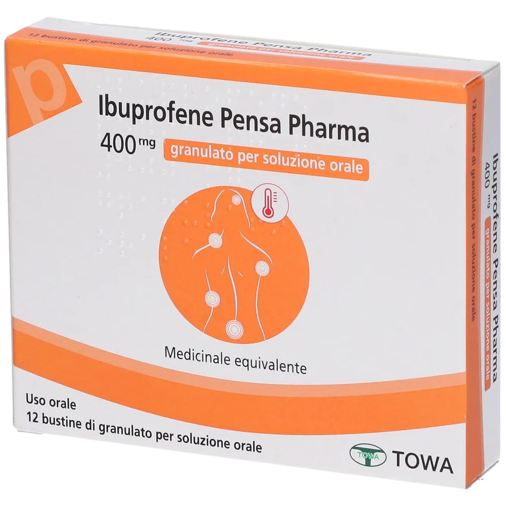 Ibuprofeno Doc Generici granulados, efervescentes