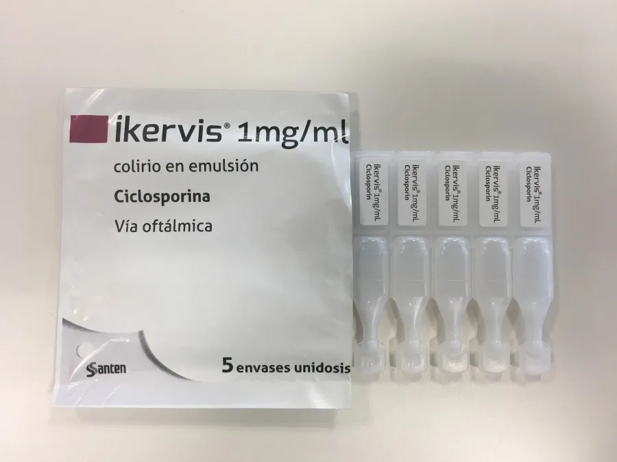 Ikevris emulsion, ophthalmic
