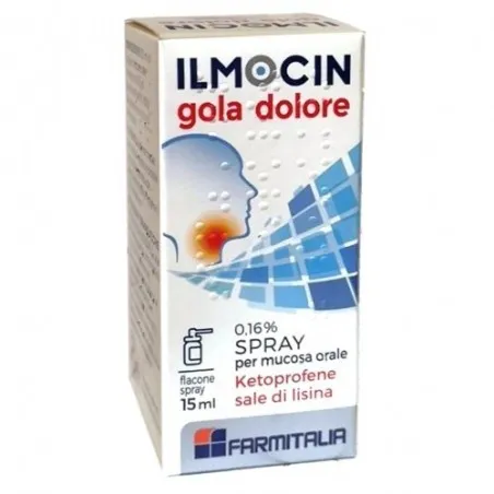 Ilmocin para el dolor de garganta solución, bucal