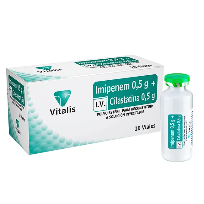Imipenem y cilastatina Hikma polvo para solución para perfusión intravenosa
