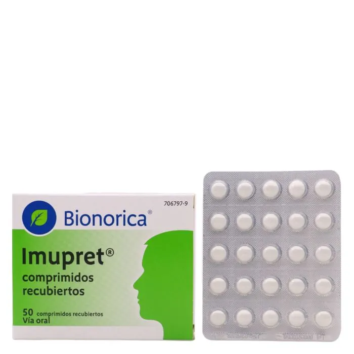 Imupret comprimidos, recubiertos