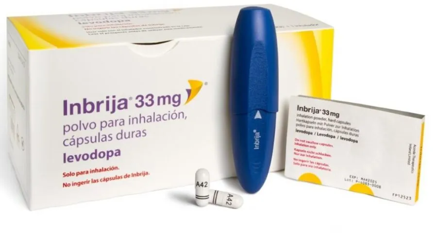 Inbrija polvo para inhalación, cápsula dura