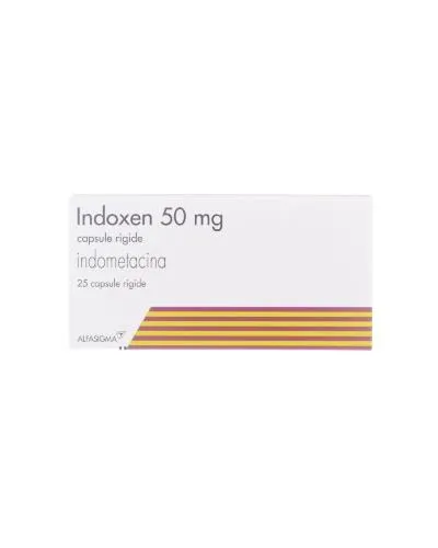 Indoxen capsules, hard gelatin
