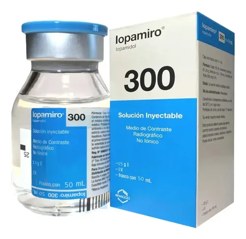 Iopamiro solución para inyección