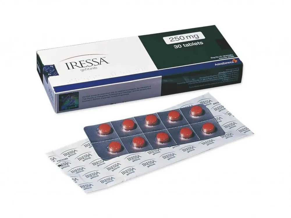 Iressa comprimidos, recubiertos con película