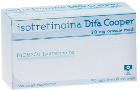 Isotretinoína Difa cápsulas, cápsulas blandas de gelatina