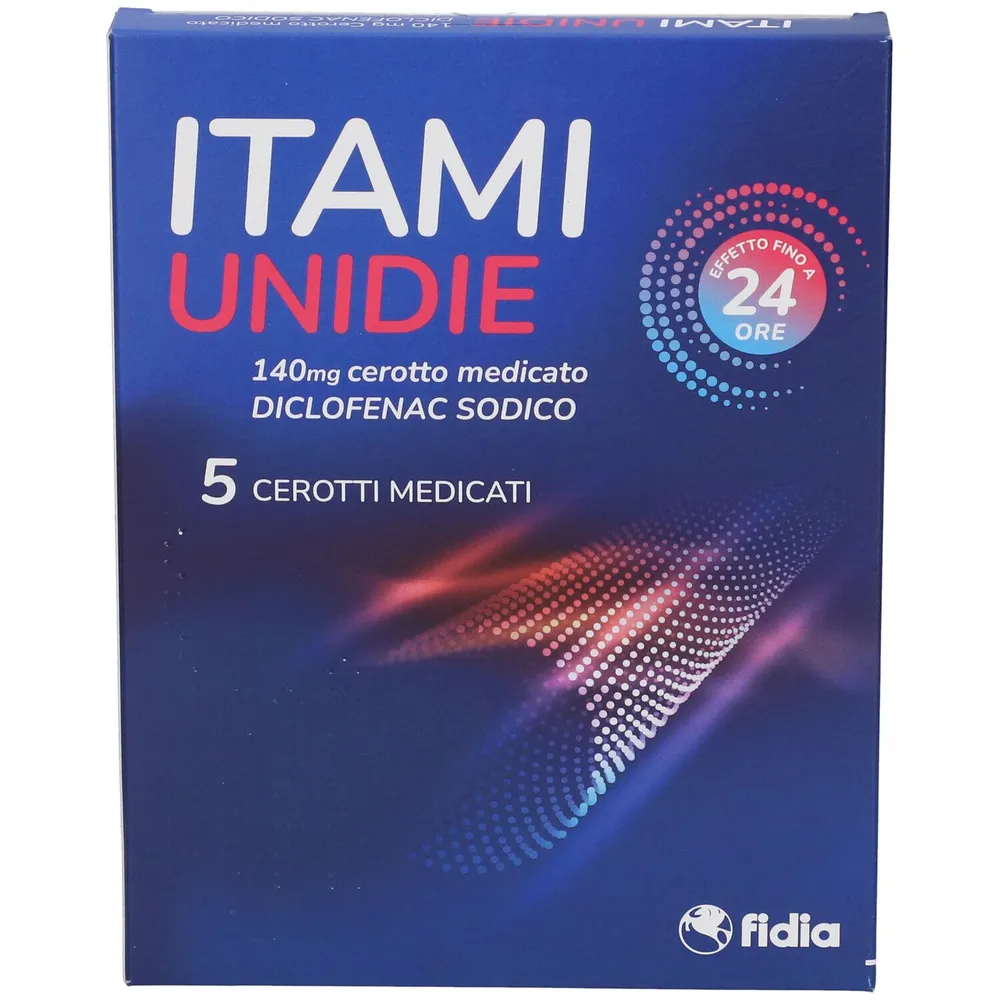 Itami Unidie patch, medicated