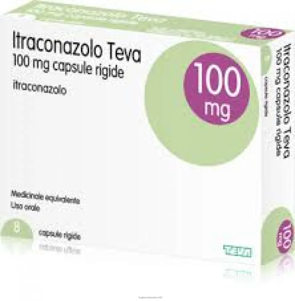 Itraconazole Teva capsules, hard gelatin