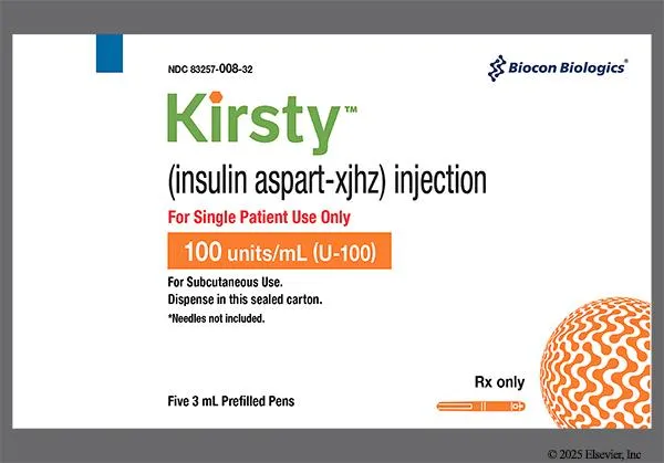 Kirsty solución para inyección