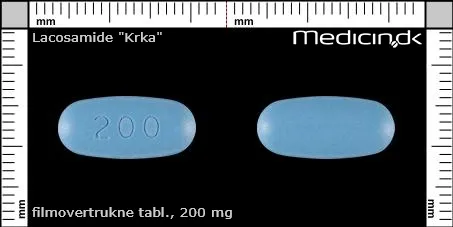Lacosamida Krka comprimidos, recubiertos con película