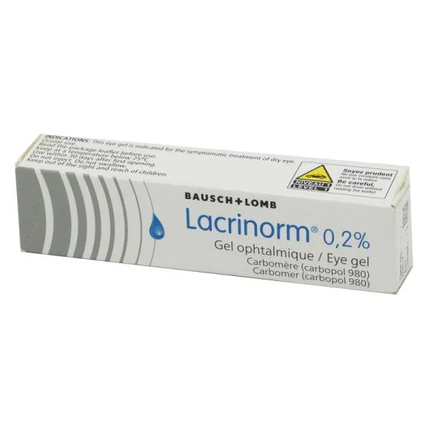 Lacrinorm gel oftálmico