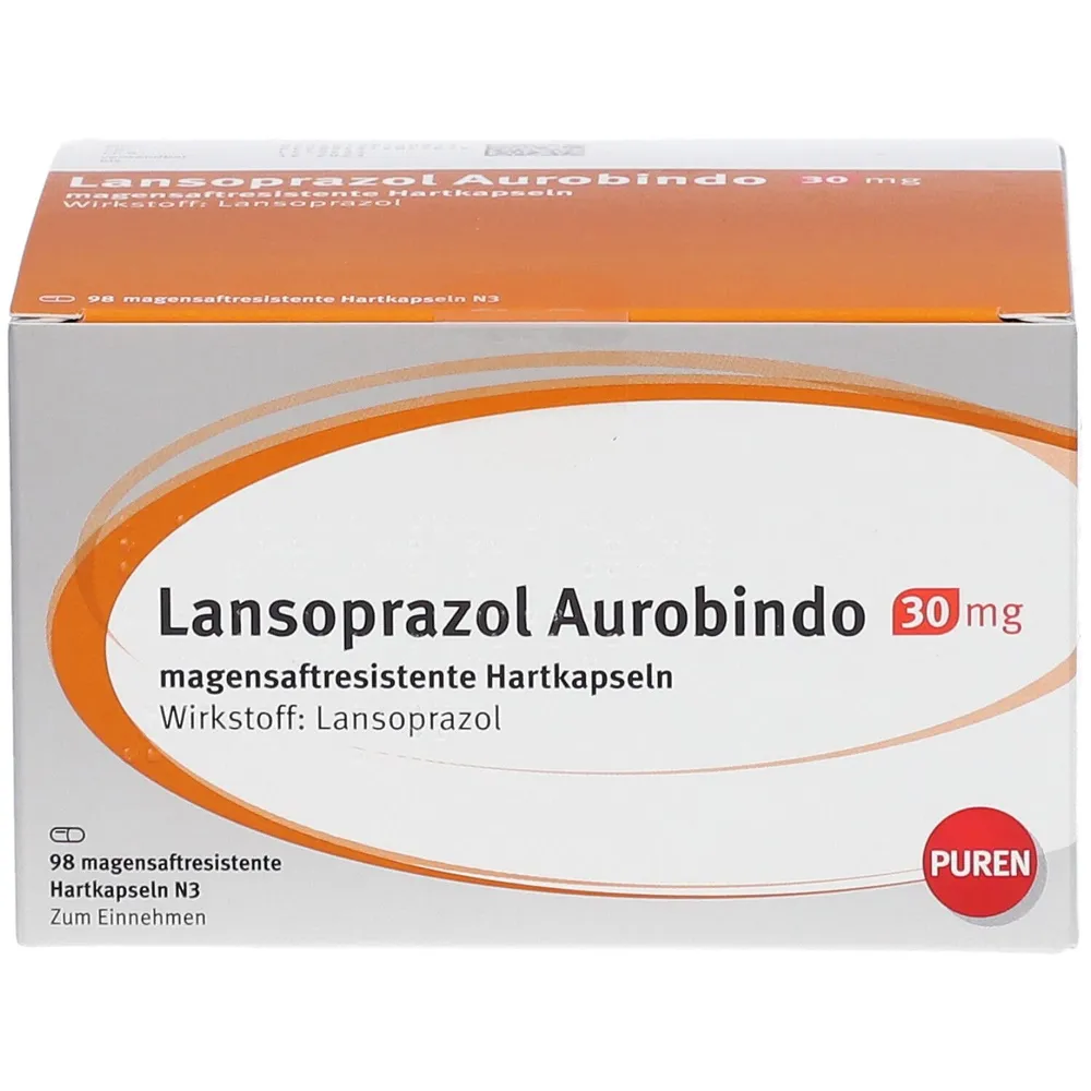 Lansoprazol Aurobindo cápsulas, rígidas gastroresistentes
