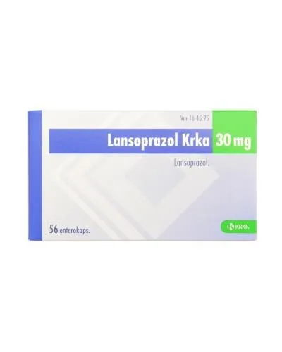 Lansoprazole Krka capsules, hard gelatin, gastro-resistant