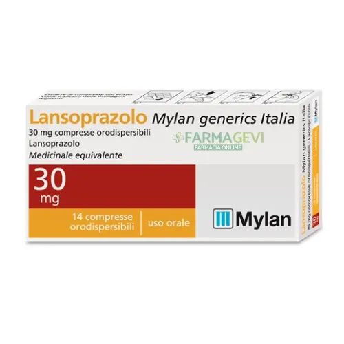 Lansoprazole Mylan Generics Italia tablets, orodispersible