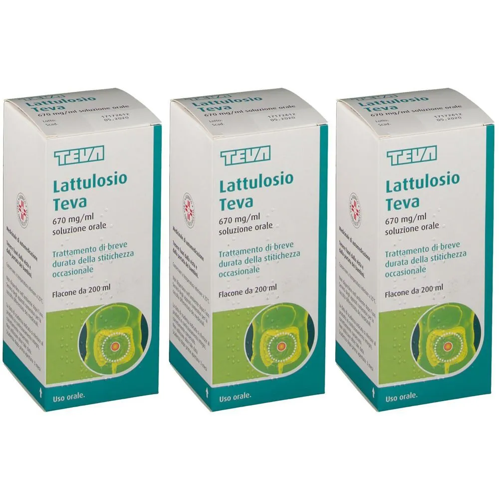 Lactulosa Teva solución, oral