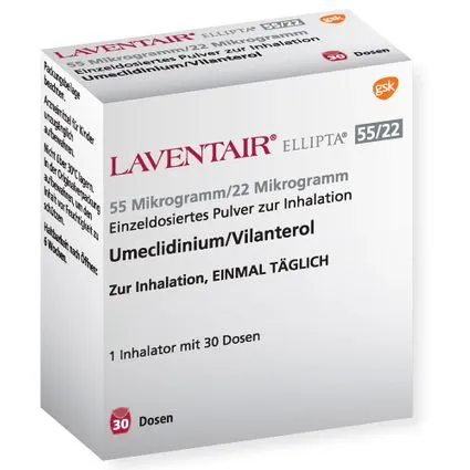LaventaIR Ellipta polvo para inhalación